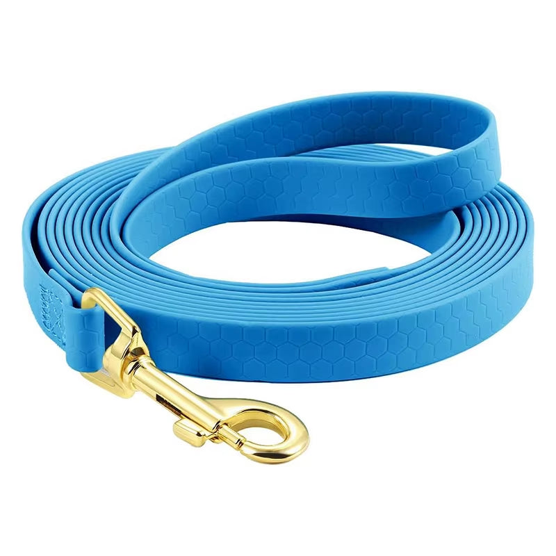 Explore the Ultimate Premium Waterproof Dog Leash - Durable PVC, Easy to Clean, Perfect for All Dog Sizes and Adventures!