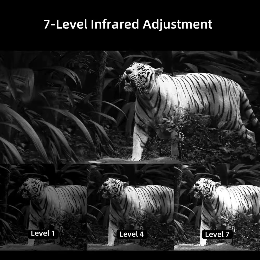 Experience the Night Like Never Before with 4K Night Vision Binoculars NV8160 - 8X Digital Zoom Tactical Goggles Perfect for Hunting and Outdoor Adventures