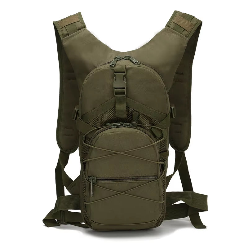 15L Molle Tactical Backpack - Versatile Outdoor Cycling, Hiking, and Camping Gear with Hydration System