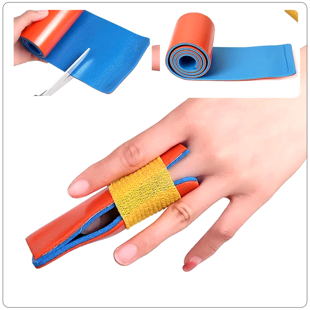 Versatile Aluminum First Aid Splint Roll - Essential Medical Polymer for Bone Stabilization in Emergencies and Outdoor Adventures