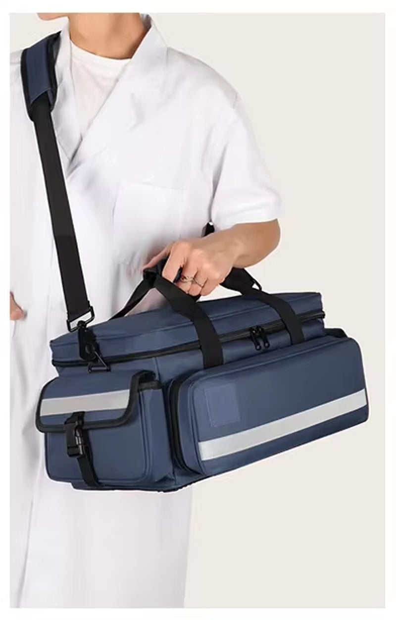 Ultimate Large Capacity First Aid Kit - Portable Outdoor Emergency Bag for Home and Travel