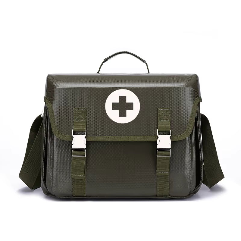 Outdoor Empty First Aid Kit Medical Kit Rescue Survival Kit Family Doctor Visiting Bag Waterproof Wear-Resistant Medical Kit