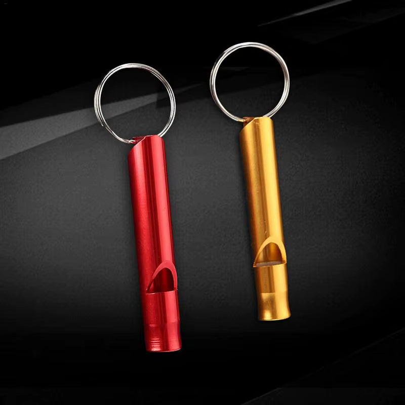 Outdoor Survival Whistle Pendant Keychain High Decibel Portable Rescuing Signaling Whistles Camping Tool Multifunction Whistle