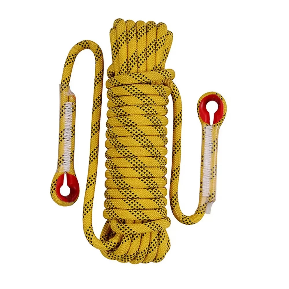 12Mm Safety Life Rope Climbing Rope Static Rock Mountaineering Rope Outdoor Survival Fire Escape Car Rescue 10M 20M 30M 50M