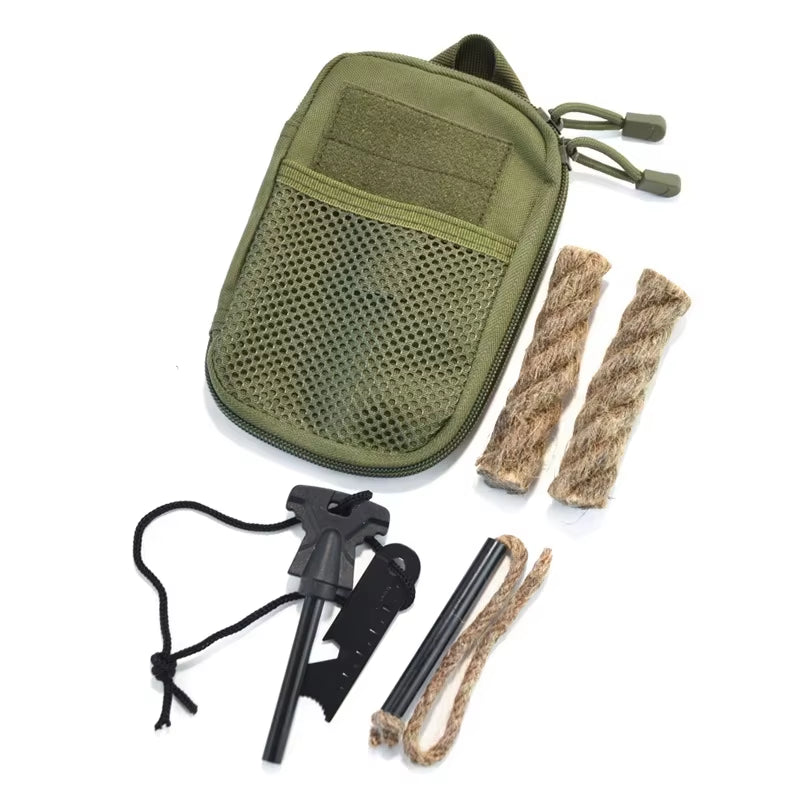 Unleash Your Outdoor Adventure with the Ultimate Portable Magnesium Fire Starter Stick - The Essential Tool for Camping, Hiking, and Survival!