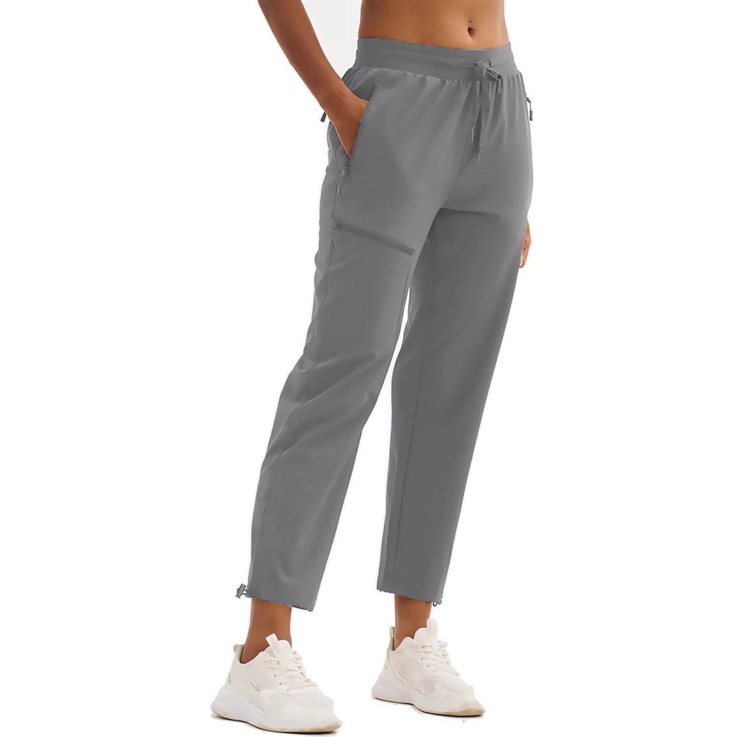 Elevate Your Outdoor Adventures with Women's Quick-Dry Hiking Pants - UPF 50 Cargo Style with Secure Zipper Pockets for Ultimate Comfort and Protection