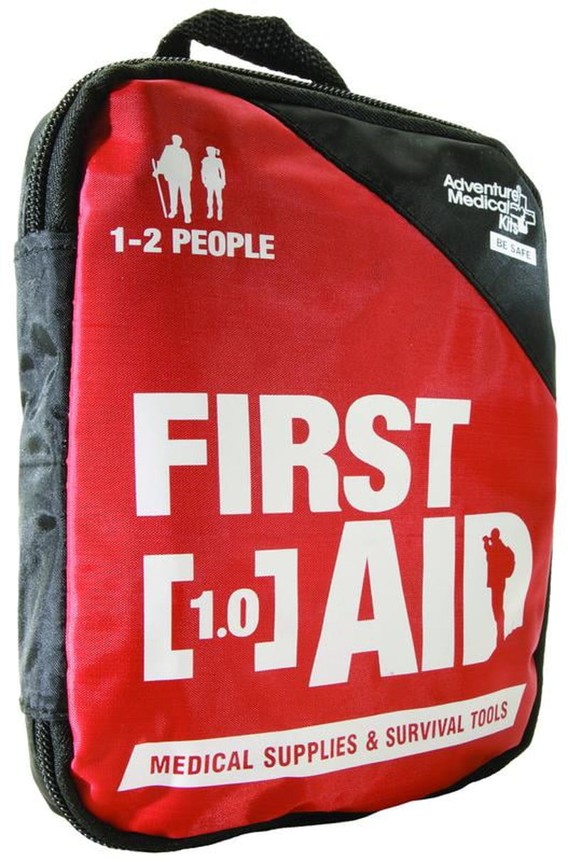 Essential Adventure First Aid Kit 1.0 - 49-Piece Emergency Gear for Campers and Hikers