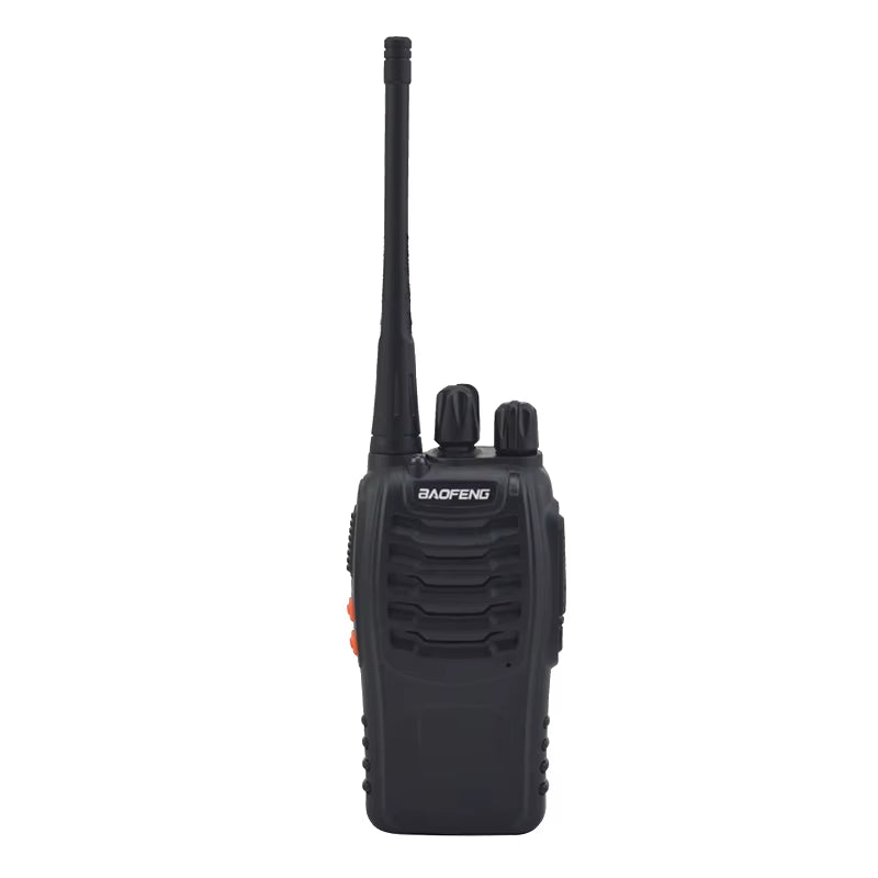 Get Connected with the BF-888S Walkie Talkie - 2 Pack of Portable UHF Two Way Radios with Earpiece!