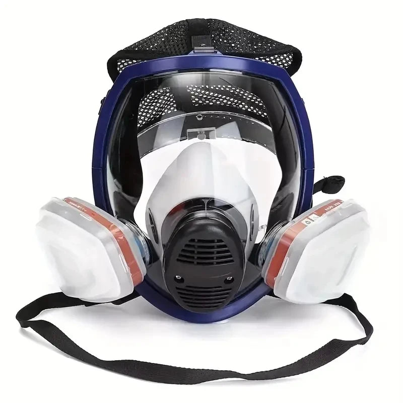 Ultimate Chemical Gas Mask 6800 - Full Face Respirator with Anti-Fog Filter for Industrial Use, Welding, Paint, and Insecticides