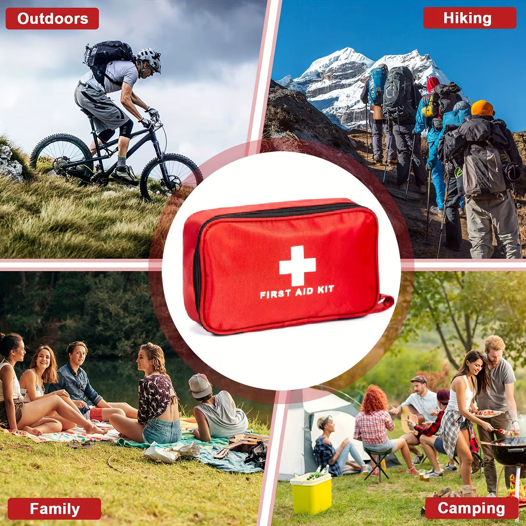 Essential Multi-Purpose First Aid Kit: Your Go-To Portable Medical Solution for Home and Outdoor Adventures