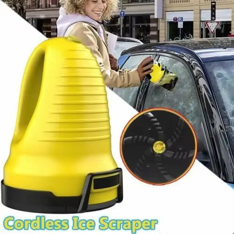Electric Heated Car Ice Scraper - Fast Snow Removal & Windshield Defrosting Tool