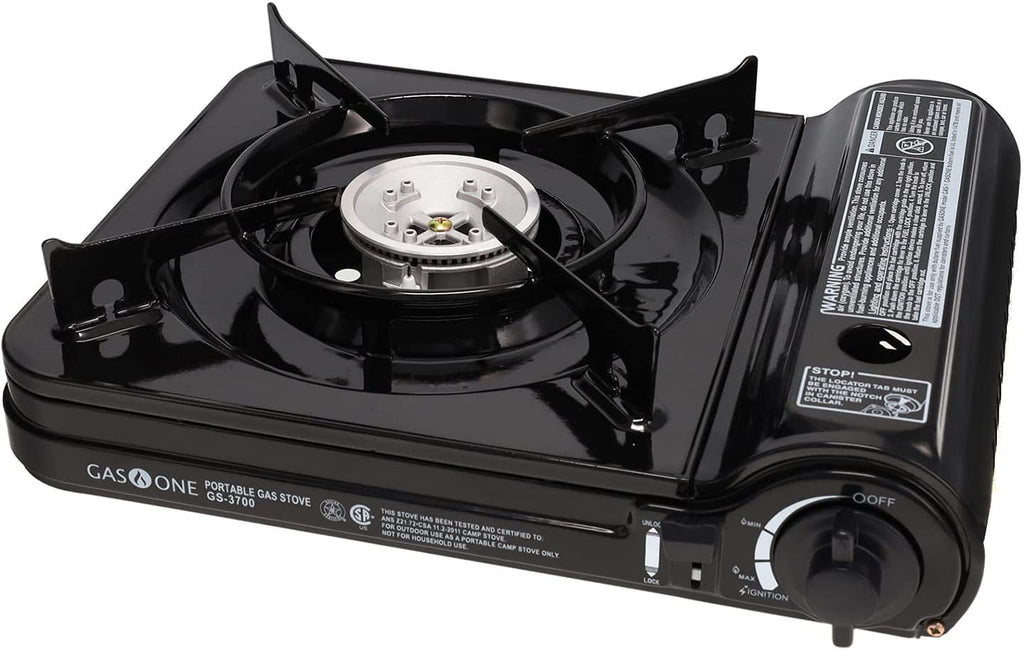 Experience Ultimate Outdoor Cooking with the 10,000 BTU Portable Butane Gas Stove - Compact, Efficient, and CSA Certified!