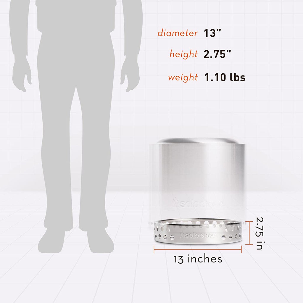 Elevate Your Outdoor Experience with the Ranger Stand - Durable 304 Stainless Steel Fire Pit Accessory for Safe and Stylish Use on Decks and Camping