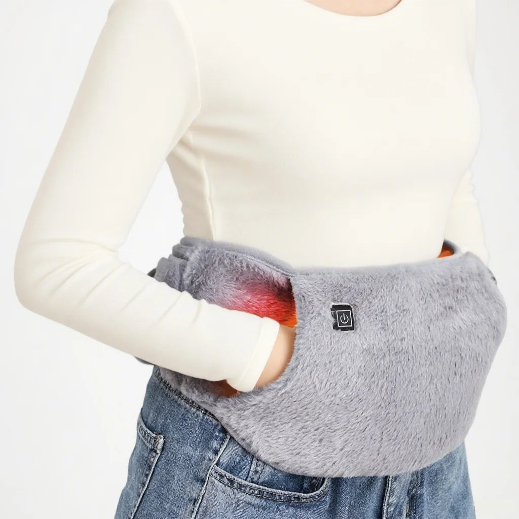 Rechargeable USB Plush Hand Warmer & Foot Heater – Stay Cozy This Winter!