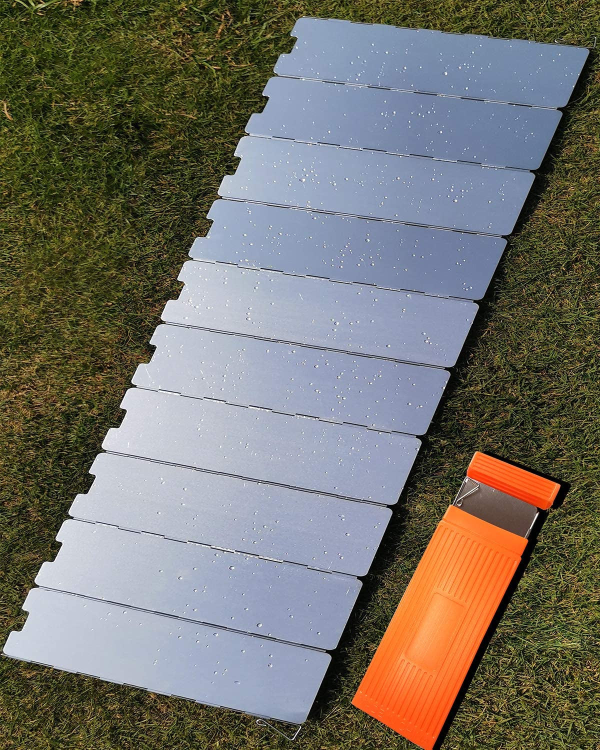 Ultimate Foldable Camping Stove Windscreen - Lightweight Aluminum Wind Shield for Outdoor Adventures - Perfect for Gas Stoves and More!