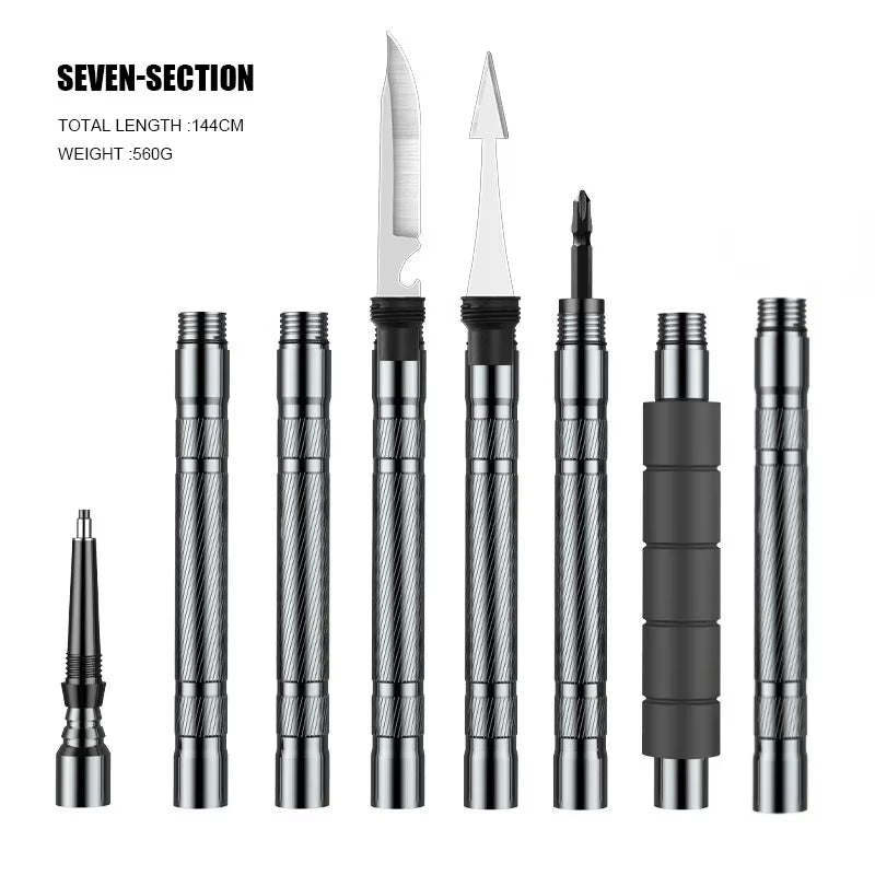 CEOI GWOK Ultra-Light Compact Trekking Poles with Quick Lock System & Ergonomic Grip - Ideal for Hiking, Climbing & Trekking Adventures