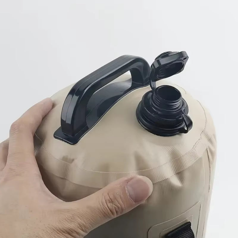 10L PVC Inflatable Swim Buoy - Your Essential Safety Float for Open Water Swimming, Camping, and Hiking Adventures