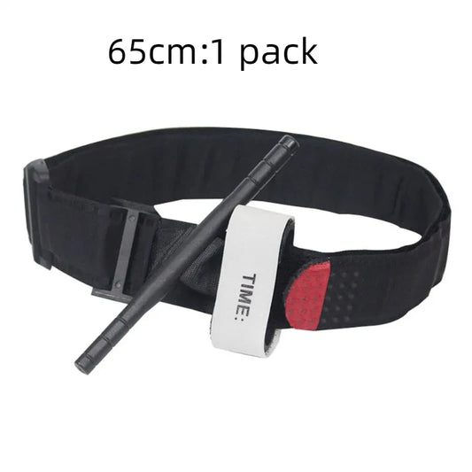 Tourniquet Combat Medical Tourniquet Tactical Military Emergency with Pen First Aid Camping Equipment for Outdoor Exploration
