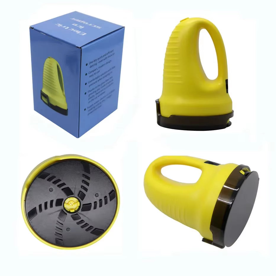 Electric Heated Car Ice Scraper - Fast Snow Removal & Windshield Defrosting Tool