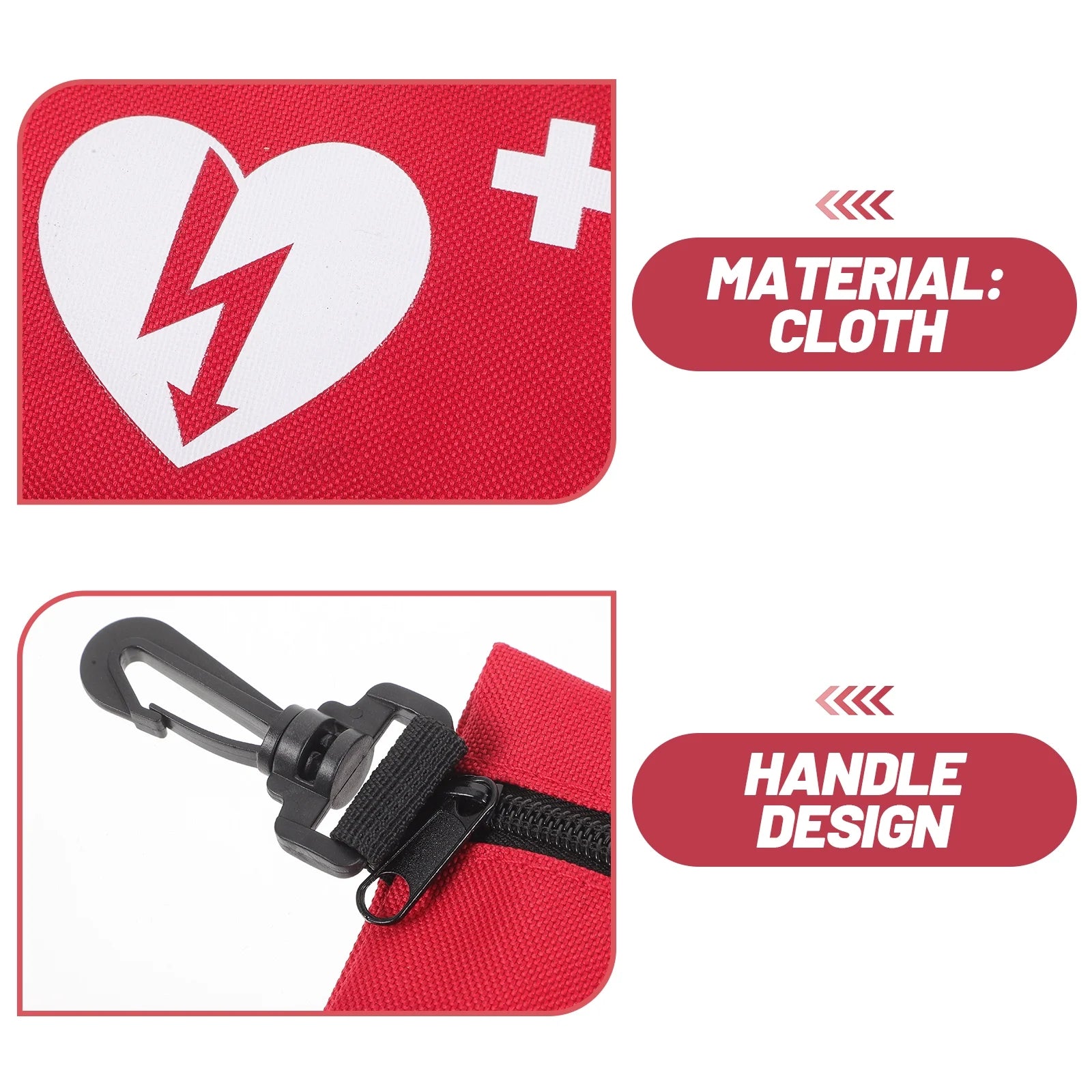 Compact Emergency First-Aid Kit Backpack - Lightweight Travel Survival Bag for Outdoor Adventures