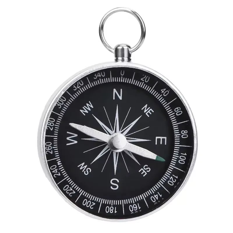 Compact Portable Compass with Key Ring - Your Ultimate Navigation Companion for Camping and Hiking Adventures