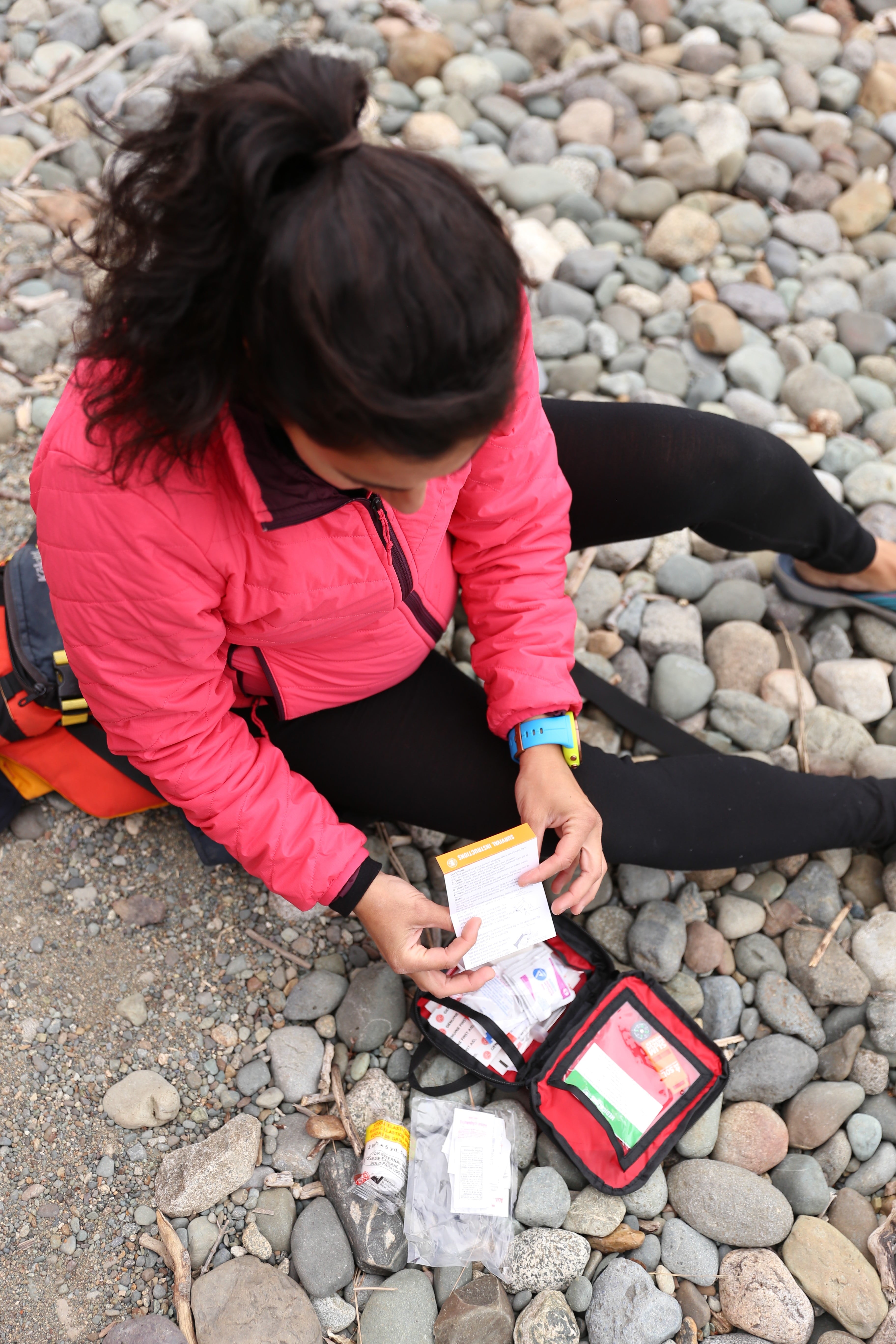 Essential Adventure First Aid Kit 1.0 - 49-Piece Emergency Gear for Campers and Hikers