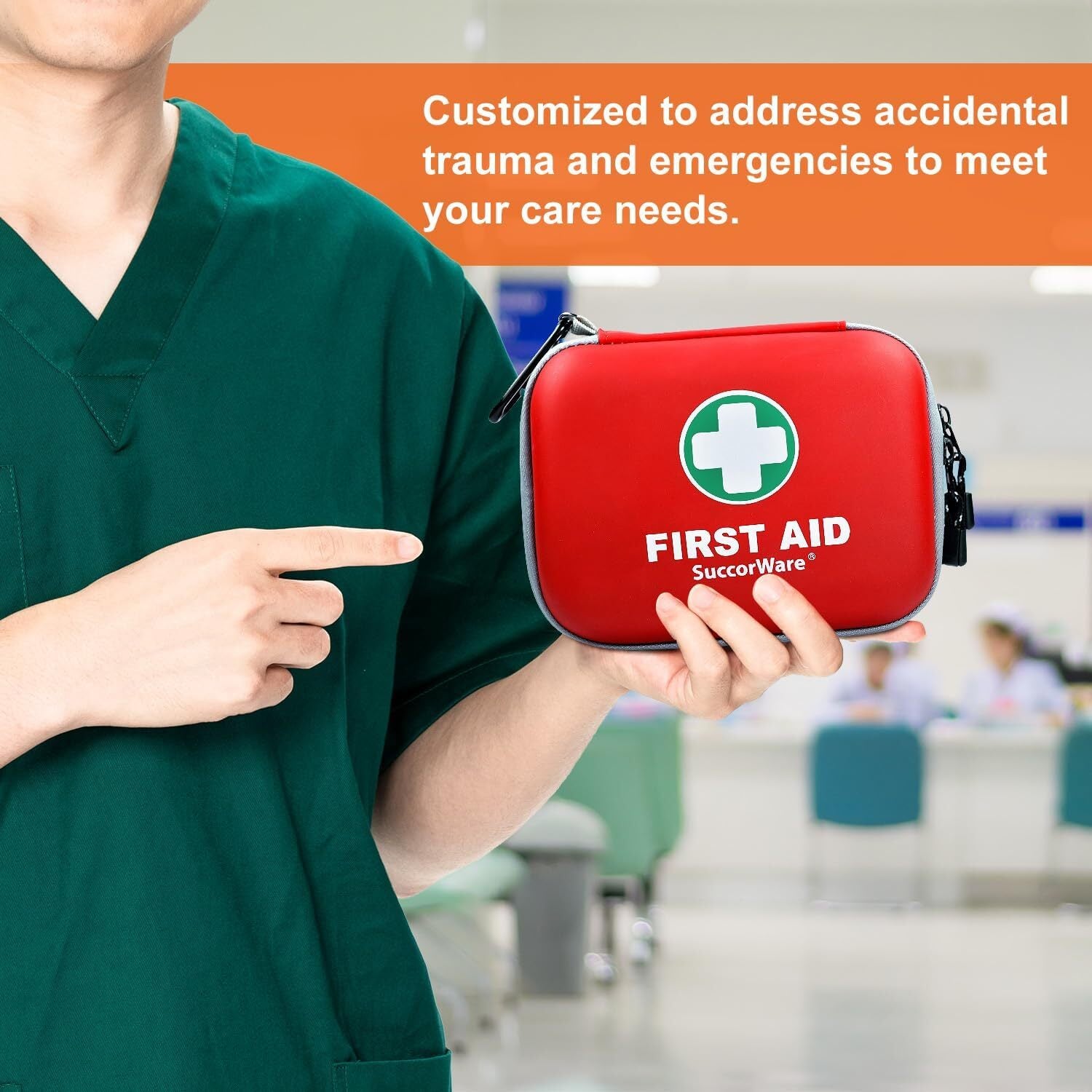 150-Piece Mini First Aid Kit - Essential Emergency Medical Kit for Home, Travel, and Outdoor Adventures