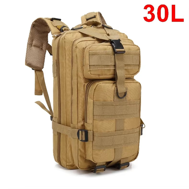 Ultimate 30/50L Tactical Backpack for Men - Your Go-To EDC Molle Pack for Hiking, Trekking, and Outdoor Adventures