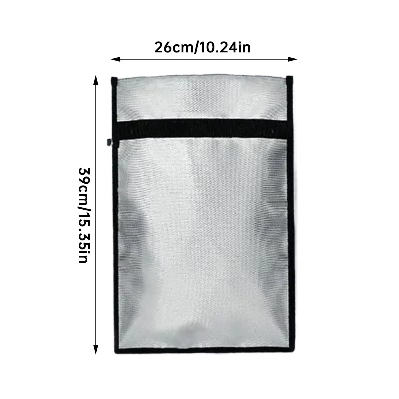 Ultimate Fireproof & Waterproof Faraday Bag: Your Essential Anti-Hacking Storage Solution for Laptops, Phones & Key Fobs