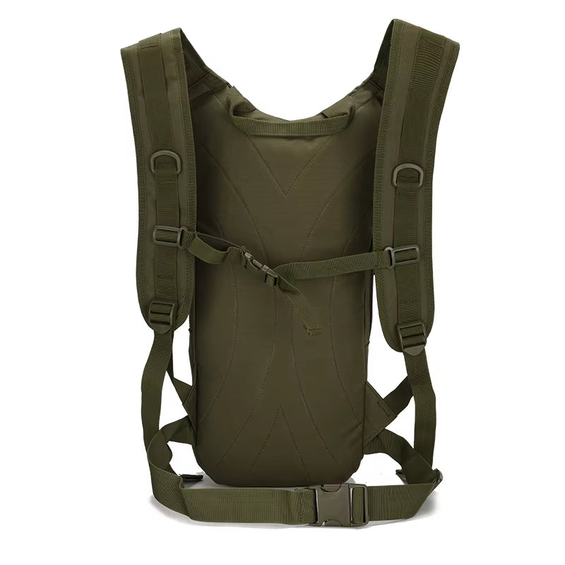 15L Molle Tactical Backpack - Versatile Outdoor Cycling, Hiking, and Camping Gear with Hydration System