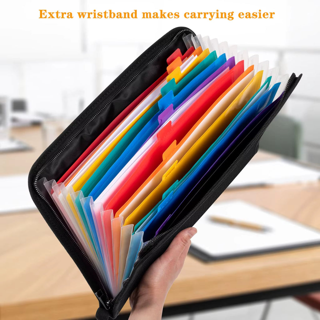 Fireproof & Waterproof A4 Document Organizer Bags - Ultimate Durable Storage Solution (36x26 cm)