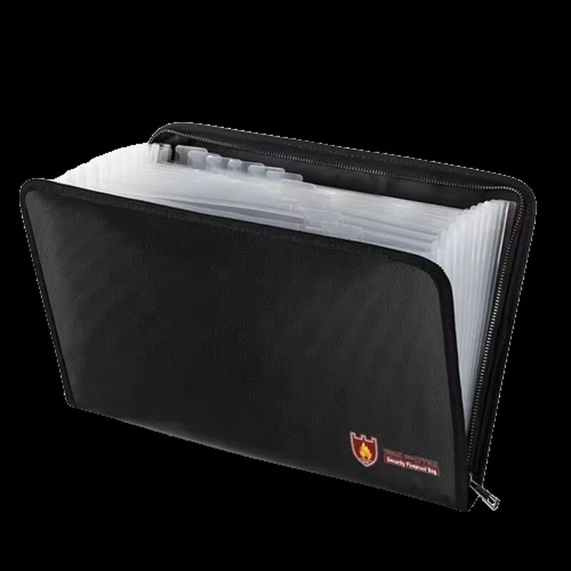 Fireproof & Waterproof A4 Document Organizer Bags - Ultimate Durable Storage Solution (36x26 cm)