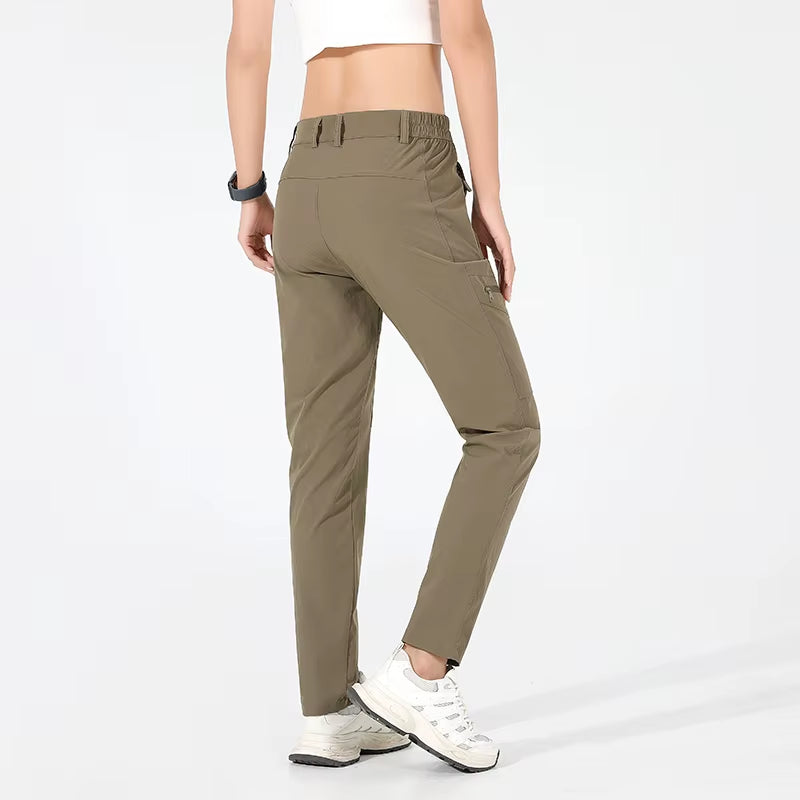 Elevate Your Outdoor Experience with Women's 4-Way Stretch Waterproof Hiking Pants - Ideal for Summer Adventures, Climbing, and Beyond!