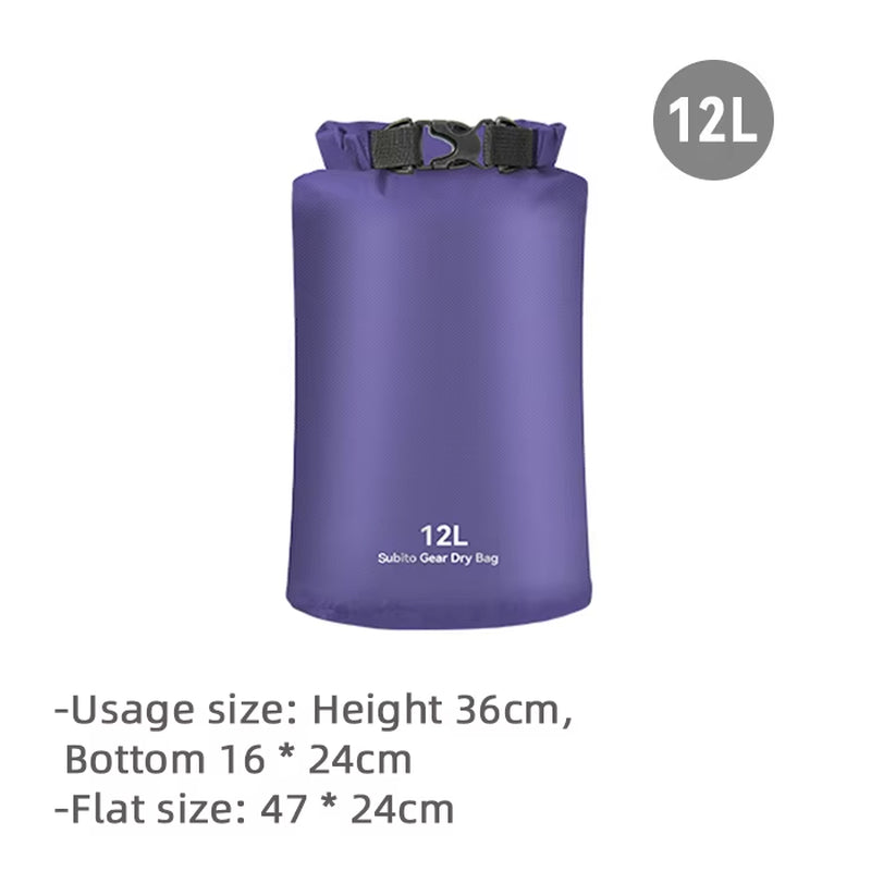 Ultralight Waterproof Dry Bag - Your Ultimate Outdoor Companion for Camping, Boating, Rafting & More (Available in 3L, 5L, 12L, 20L, 35L)