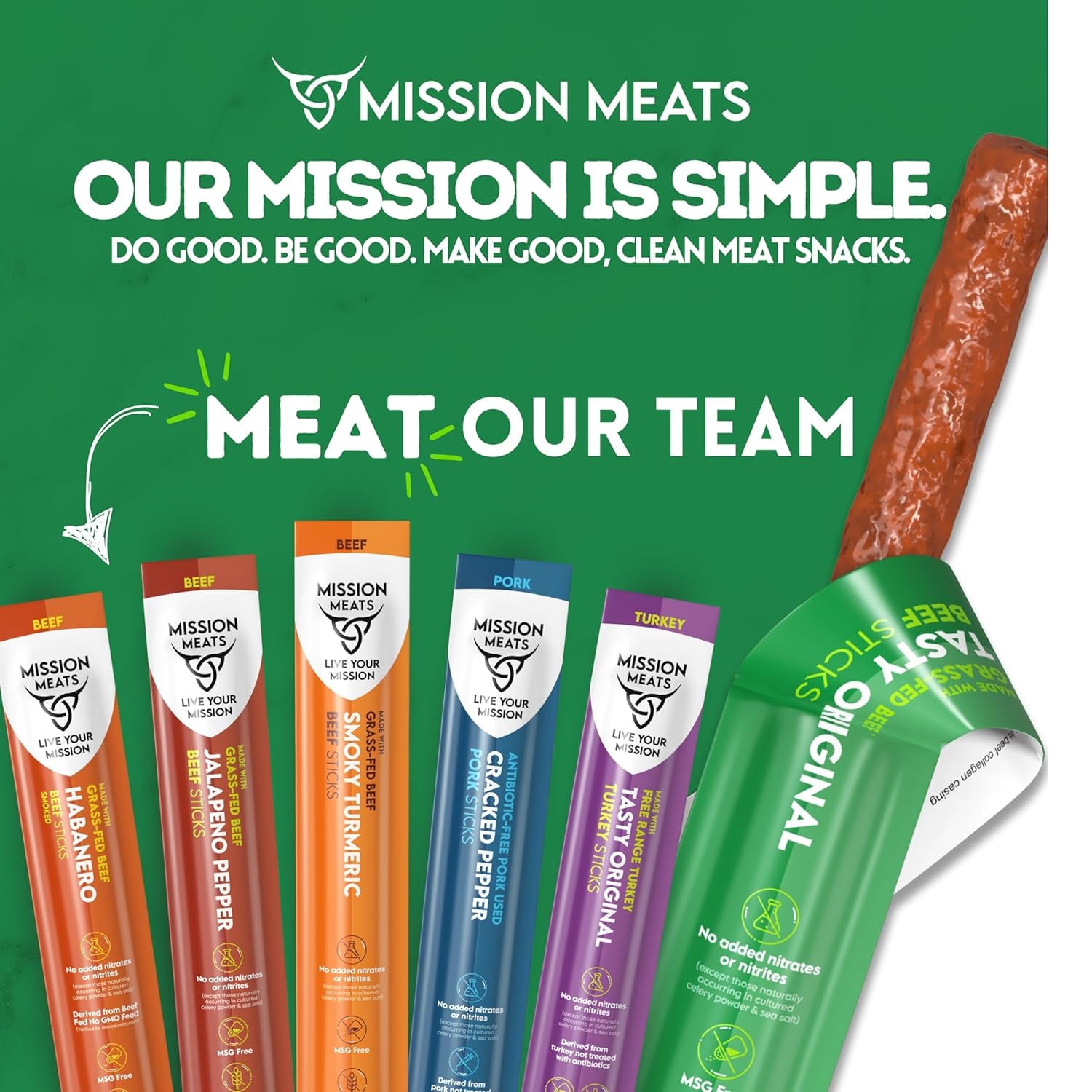 Savory Candied Sriracha Bacon Jerky – Sweet & Spicy Snack Delight, Small Batch Uncured Treat, Perfect for Gift Baskets & Stocking Stuffers, 3-Pack (2oz Bags)