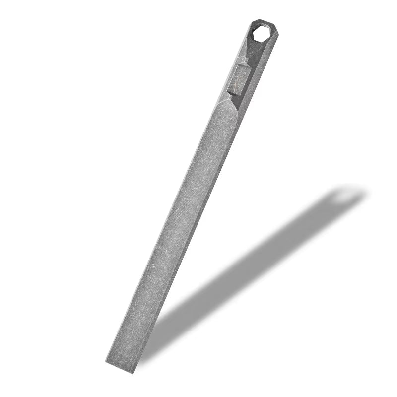 Elevate Your Everyday Carry with the 18Cm Titanium Alloy Ruler & 8Mm Hex Wrench - The Ultimate EDC Crowbar Tool for Self-Defense and Versatile Practical Use