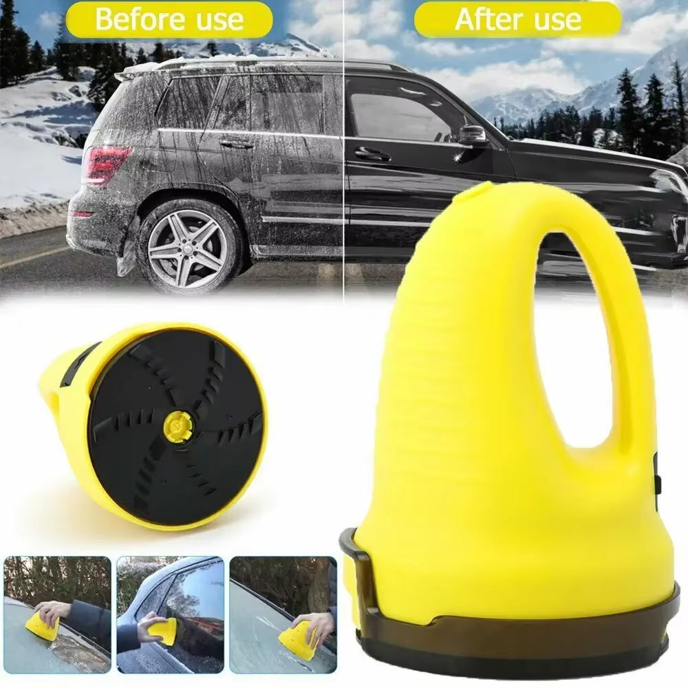 Electric Heated Car Ice Scraper - Fast Snow Removal & Windshield Defrosting Tool