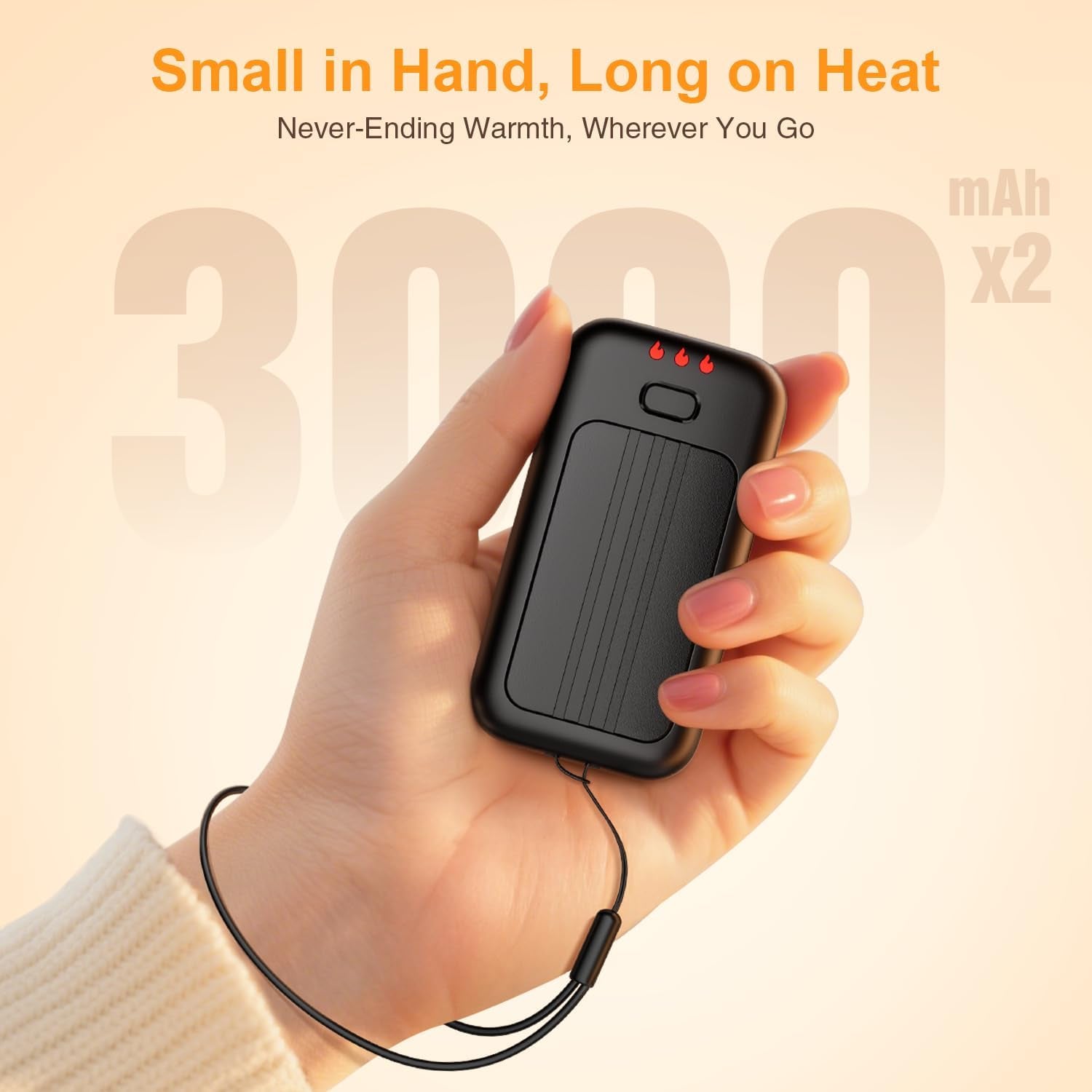 Stay Warm Anywhere: Rechargeable Hand Warmers 2-Pack - Perfect for Camping, Golf, and Thoughtful Winter Gifts