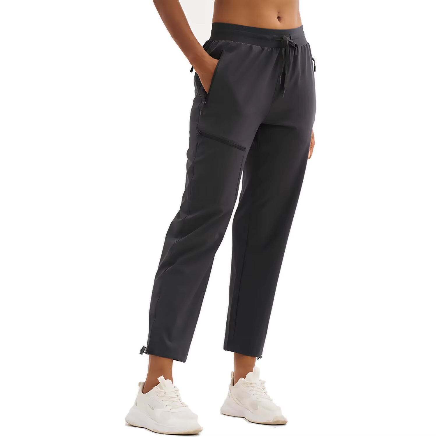Elevate Your Outdoor Adventures with Women's Quick-Dry Hiking Pants - UPF 50 Cargo Style with Secure Zipper Pockets for Ultimate Comfort and Protection
