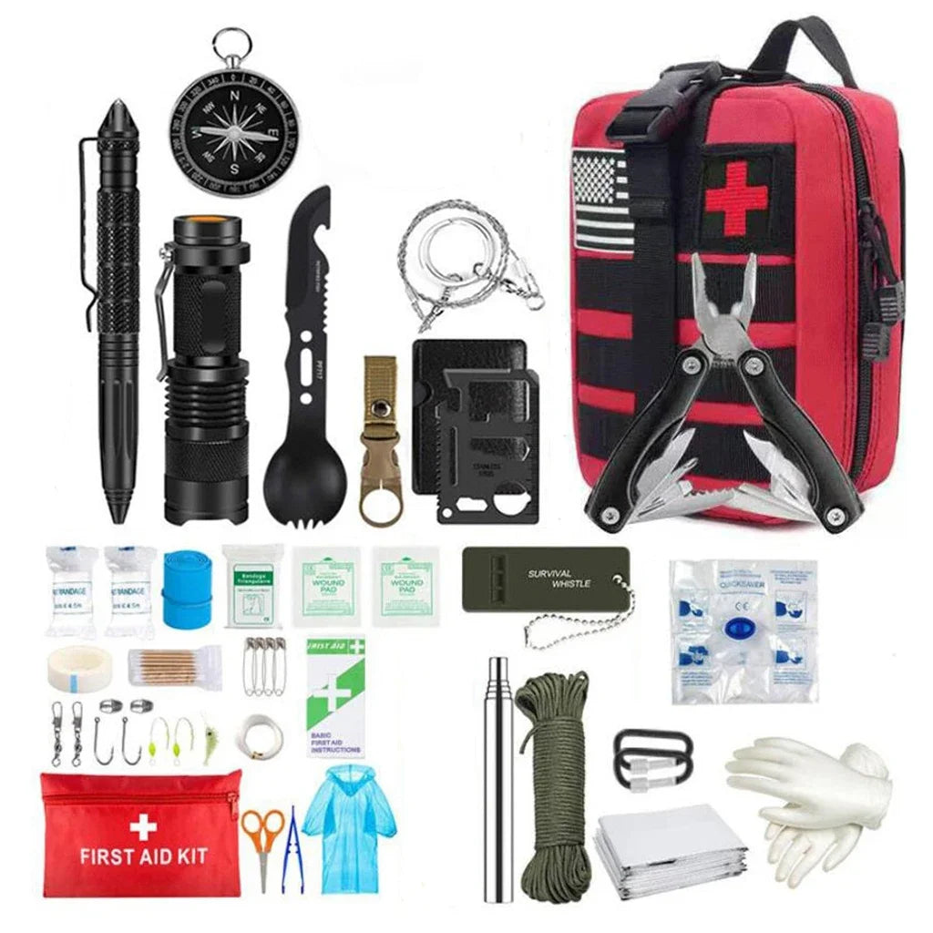 Ultimate Survival First Aid Kit - Essential Molle Gear for Camping & Hiking Emergencies