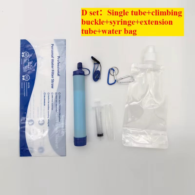 Stay Hydrated Anywhere: The Ultimate Portable Water Filter Straw for Outdoor Adventures!