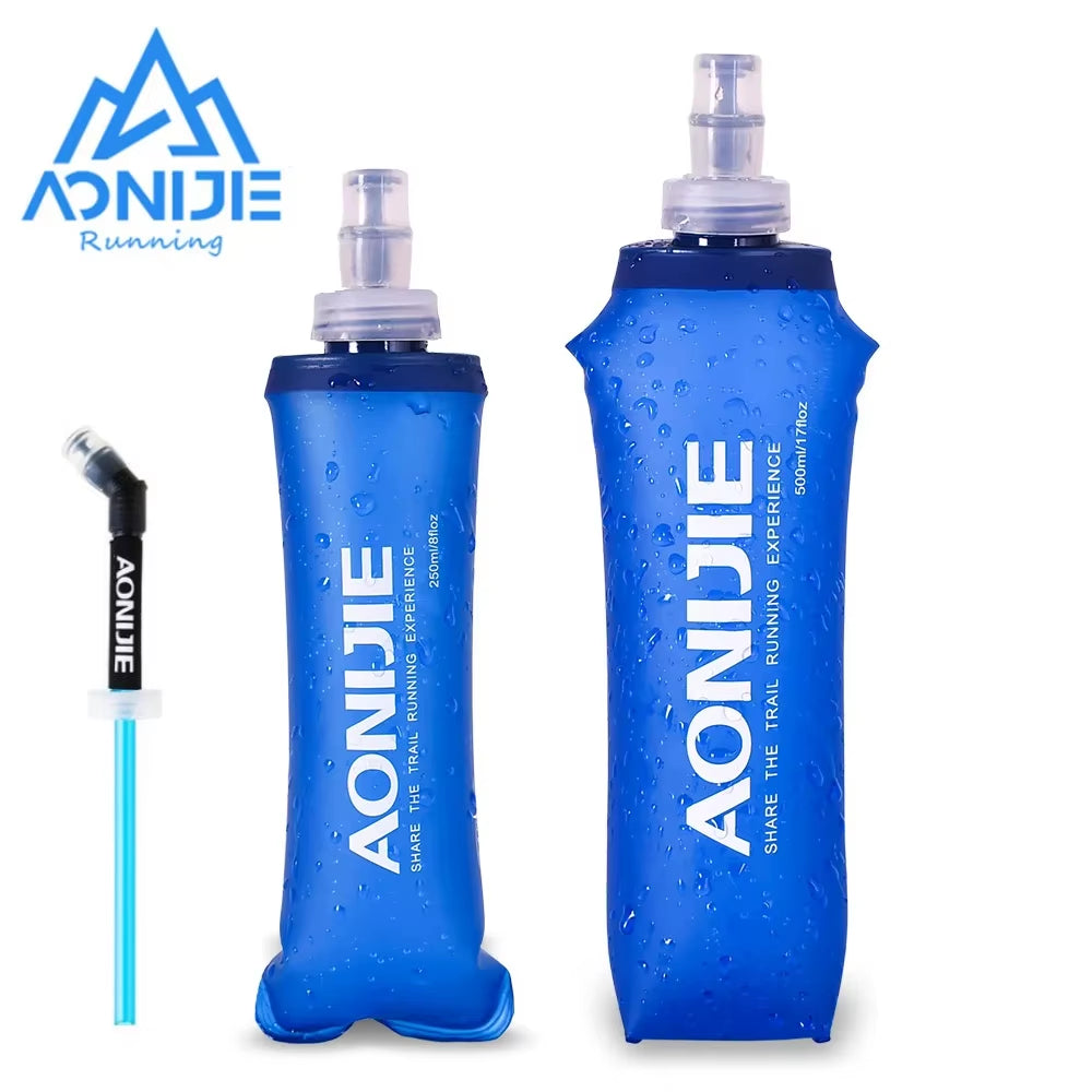 Stay Hydrated on the Go with AONIJIE SD09/SD10 Soft Flask Water Bottle - Lightweight, Collapsible and Perfect for Running, Hiking, and More!
