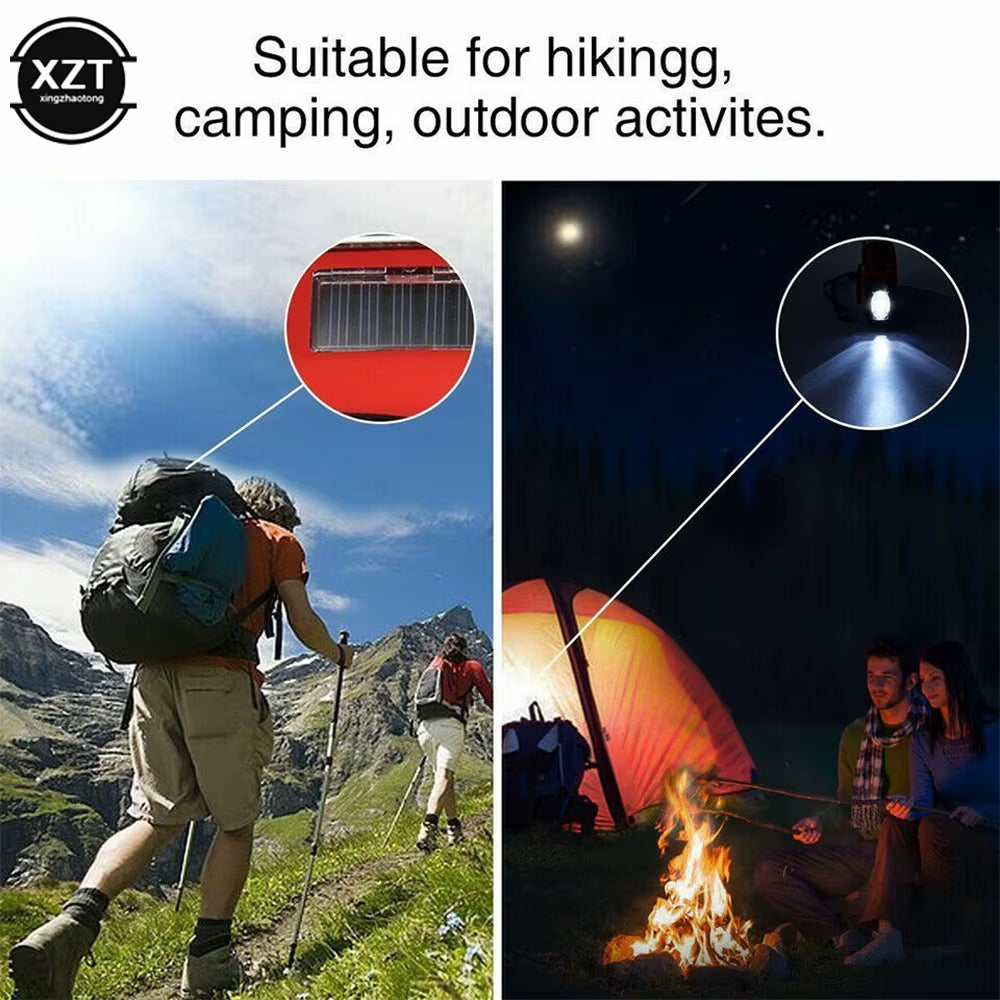 Ultimate Portable AM/FM/WB Radio with Solar Hand Crank and LED Lighting – Your Essential Outdoor Emergency Companion!