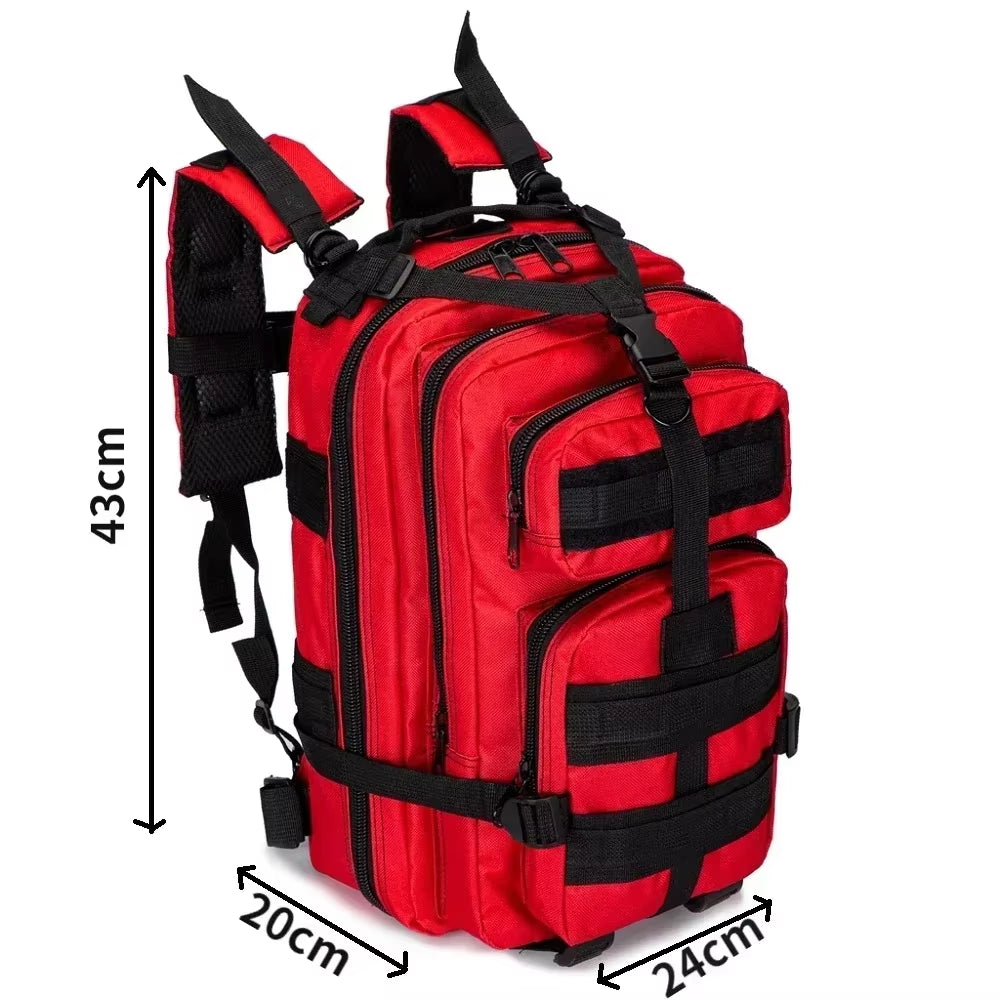 Ultimate 30L Outdoor Medical Backpack for Quick Trauma Response and First Aid on the Go