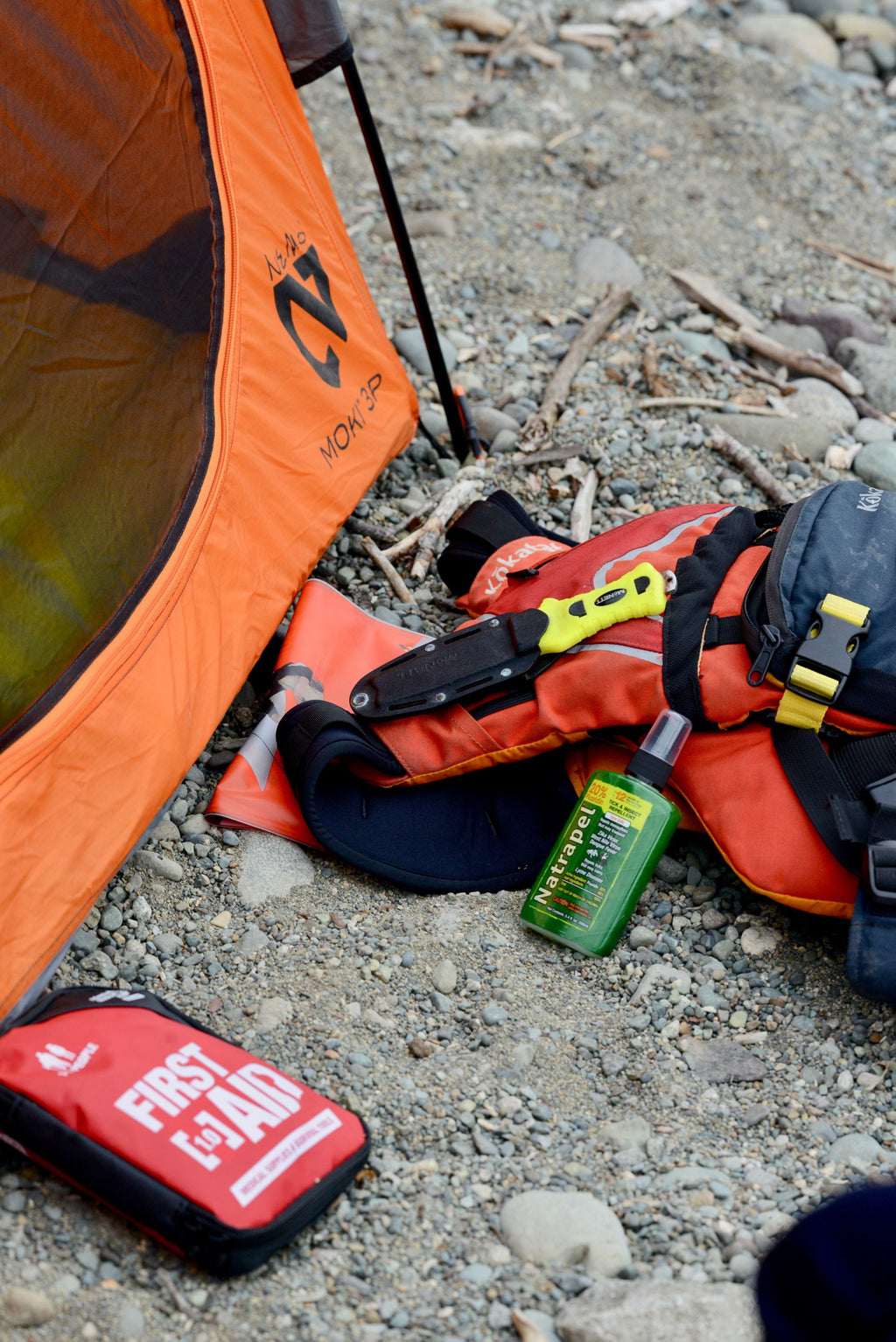 Essential Adventure First Aid Kit 1.0 - 49-Piece Emergency Gear for Campers and Hikers