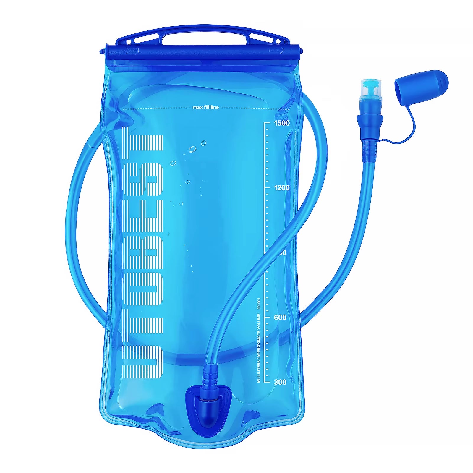 Stay Hydrated on Your Adventures with the UTOBEST BPA-Free Hydration Bladder - Perfect for Running, Cycling, and Hiking in 1L, 1.5L, 2L, and 3L Sizes
