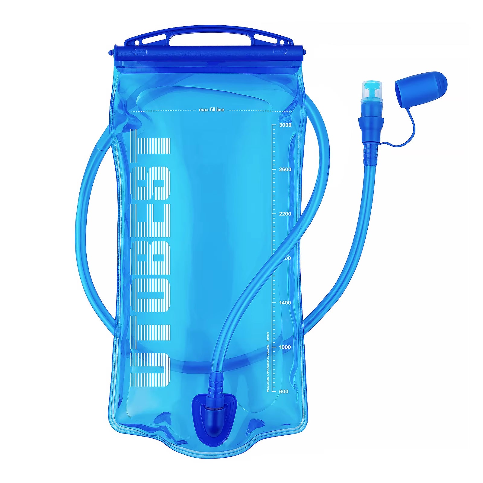 Stay Hydrated on Your Adventures with the UTOBEST BPA-Free Hydration Bladder - Perfect for Running, Cycling, and Hiking in 1L, 1.5L, 2L, and 3L Sizes