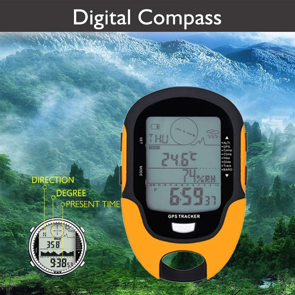 Ultimate Waterproof GPS Navigator: Your Essential Multifunctional Companion for Hiking, Climbing, and Camping Adventures