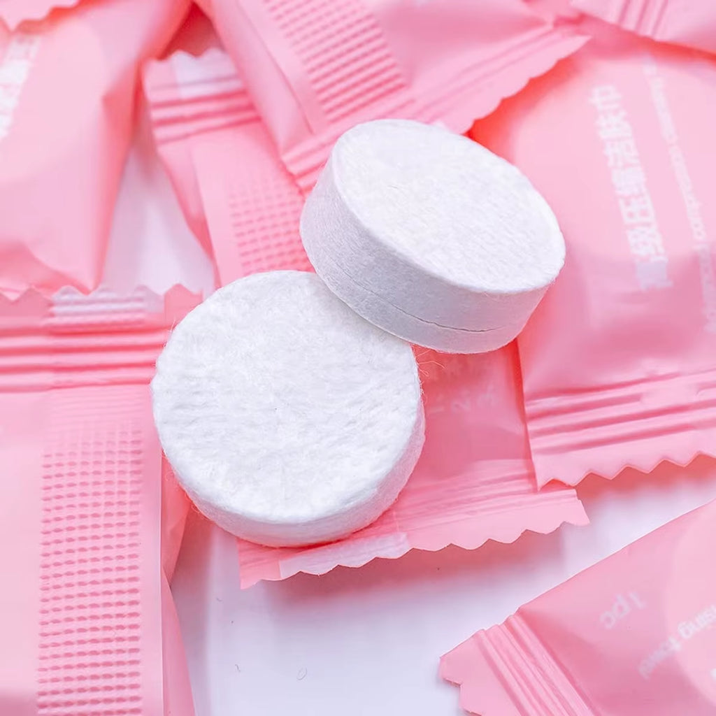 Ultimate Portable Compressed Towels - Hygienic Disposable Wipes for Every Outdoor Adventure (Available in 10/20/50/100 Packs)