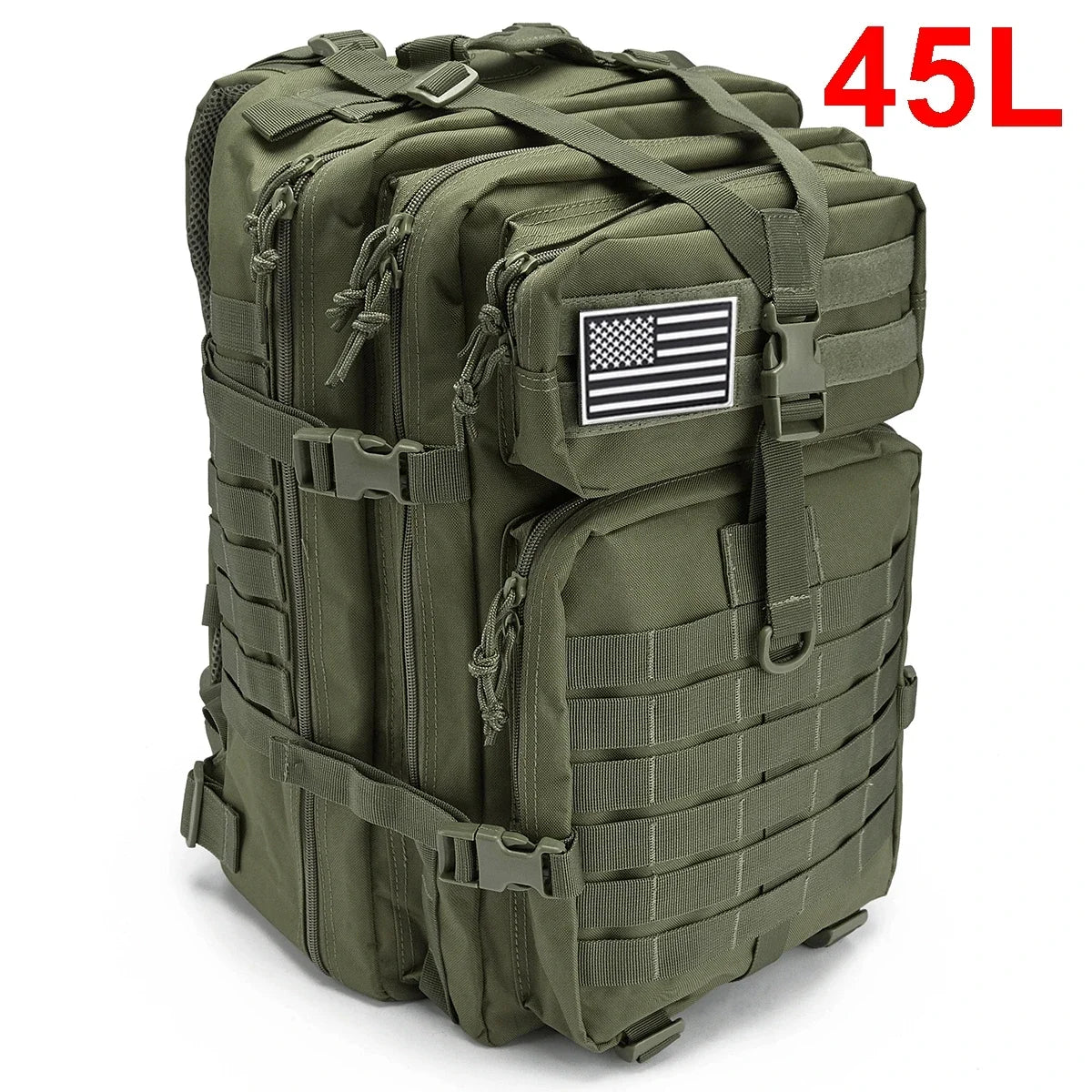 Ultimate 30/50L Tactical Backpack for Men - Your Go-To EDC Molle Pack for Hiking, Trekking, and Outdoor Adventures